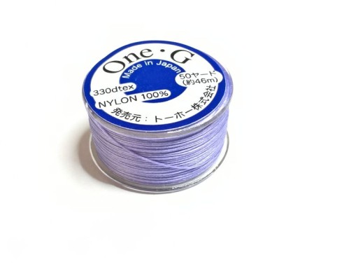 One G TOHO nici nylonowe Lt. Lavender-19 szpulka 46 m