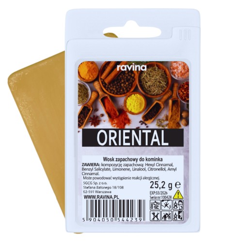 ORIENTAL WOSK ZAPACHOWY ZAPACH DO KOMINKA ZAPACHOWEGO ORIENTALNY