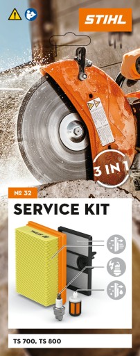 STIHL Zestaw serwisowy NR 32 DO TS 700 I TS 800