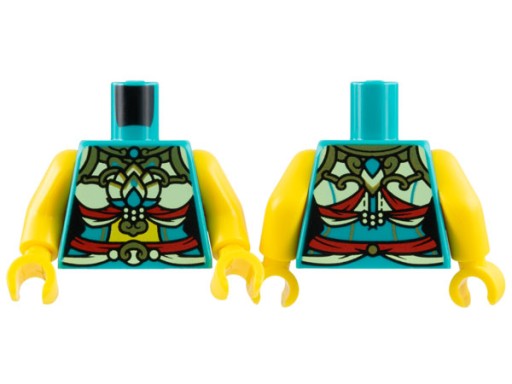 LEGO Minifigurka Tors Bluzka Damska 973pb5018c01