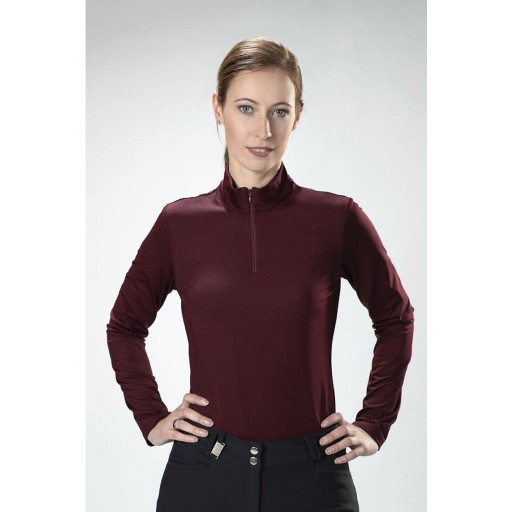 HKM bluzka termo BASIC bordeaux [R: L]