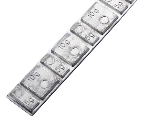 CIĘŻARKI KLEJONE OŁOWIANE SLIM 60g - TipToPol