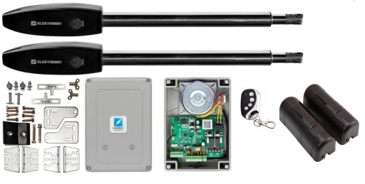Napęd do bramy dwuskrzydłowej 350kg i 3,5m –ETM-02