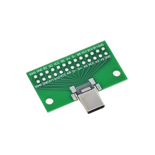 Moduł adaptera USB-C 3.1 DIP/PCB - wtyk/męski