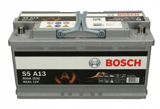 BOSCH AGM 95Ah S5 850A START STOP ADAPTACJA