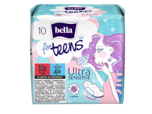 Bella for Teens Ultra Sensitive Podpaski