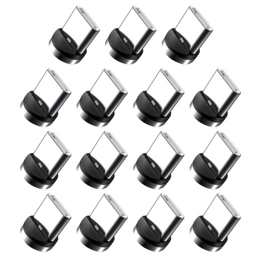 MAGNETYCZNA ŁADOWARKA DO TELEFONÓW USB DO ADAPTERA ALUMINIOWA