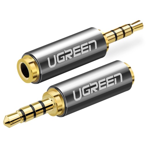 UGREEN ADAPTER AUDIO JACK 2.5MM MĘSKI DO JACK 3.5MM ŻEŃSKI JAKOŚĆ + RYSIK