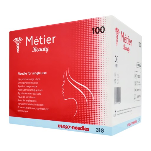Igły do mezoterapii marki Metier Beauty 31G X1/6