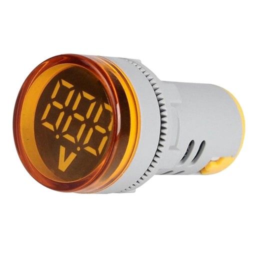DIY Round LED Display V Digital meter Indicator