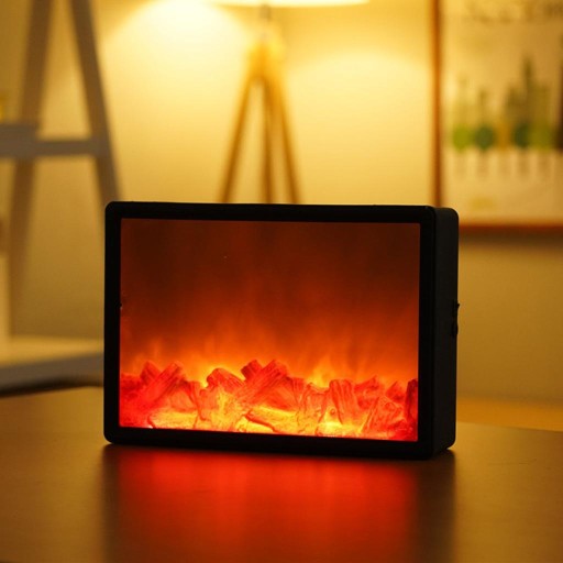 LED flame effect, flame lamp