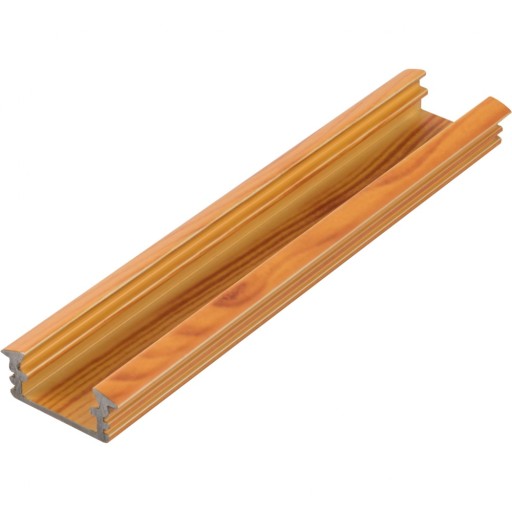 Profil aluminiowy ALU-LED P1 ANOD DREWNO SOSNA 1m