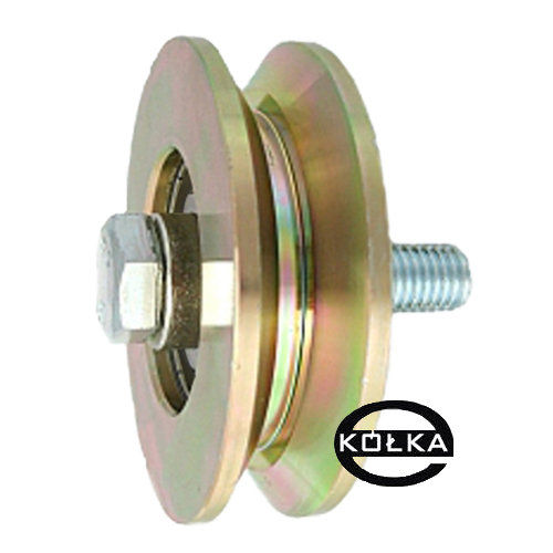 ROLKA JEZDNA NA TEOWNIK fi.79mm DO BRAM SZYNOWYCH