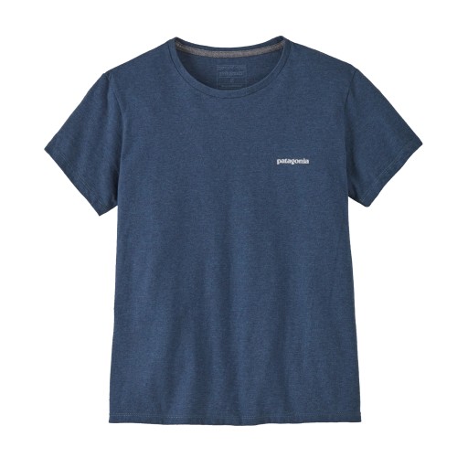 Koszulka trekkingowa damska Patagonia P-6 Logo Responsibili-Tee blue M