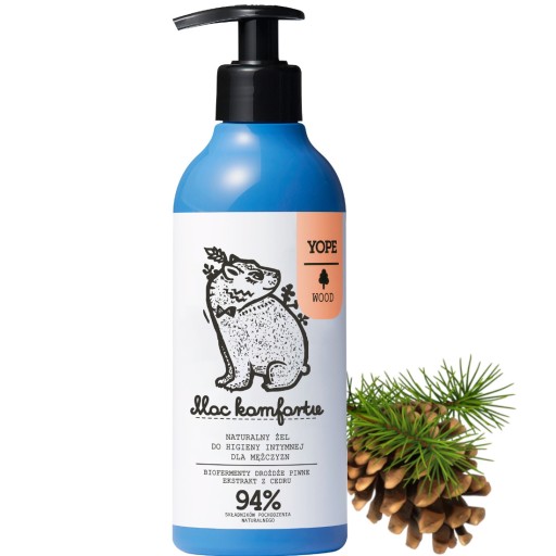 YOPE ŻEL DO HIGIENY INTYMNEJ NATURALNY DLA MĘŻCZYZN