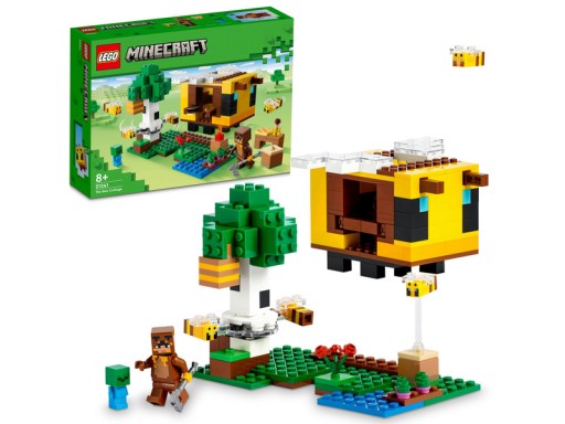 LEGO Minecraft Pszczeli ul 21241