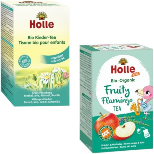 HOLLE BIO Zestaw Herbatka Ziołowa Owocowa