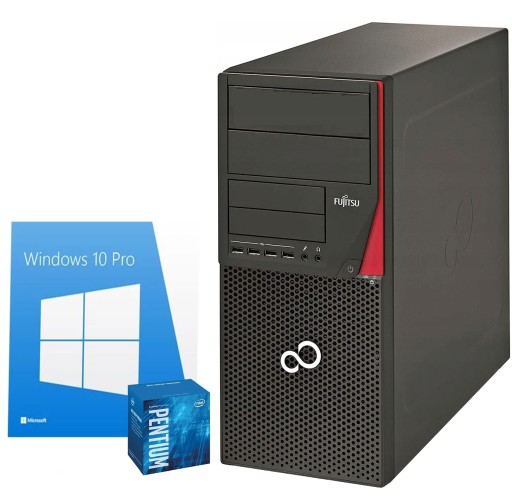 Komputer Fujitsu Esprimo P756/E90+ TWR | Intel| 16GB DDR4| 1TB SSD|Win10P