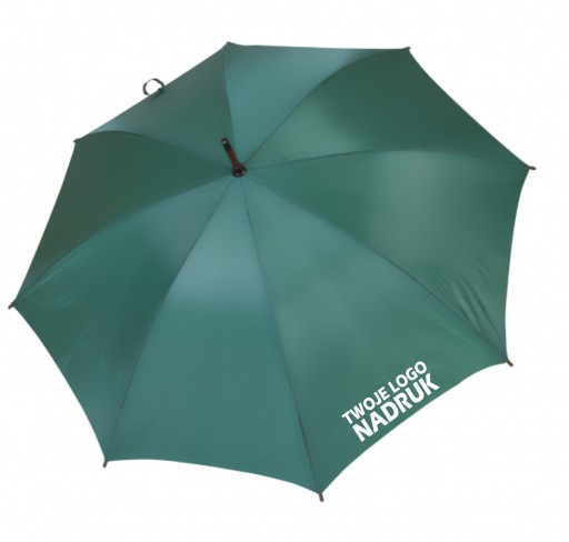 PARASOL DREWNIANA RĄCZKA Z NADRUKIEM, LOGO - 50 SZTUK