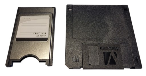 Adapter CF-PCMCIA do Amiga 600/1200+driver