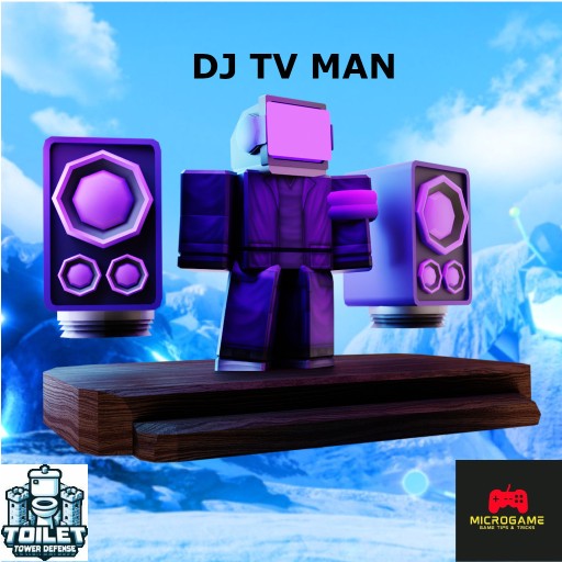 Toilet Tower Defense - DJ TV MAN