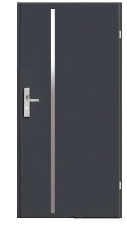 DRZWI WEJŚCIOWE TECHNICZNE STOLDREW INOX 13