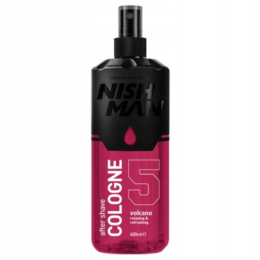 Nishman After Shave Cologne Volcano lotion 400ml