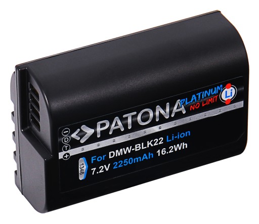 AKUMULATOR DMW-BLK22 GH5S PATONA PLATINIUM