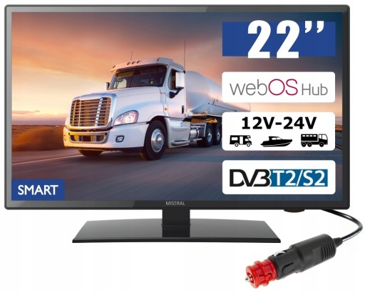 TELEWIZOR MISTRAL MI-TV215FSL 22'' 12V 24V WebOS