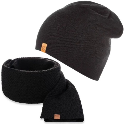 ZESTAW męski brødrene P1035 czarny