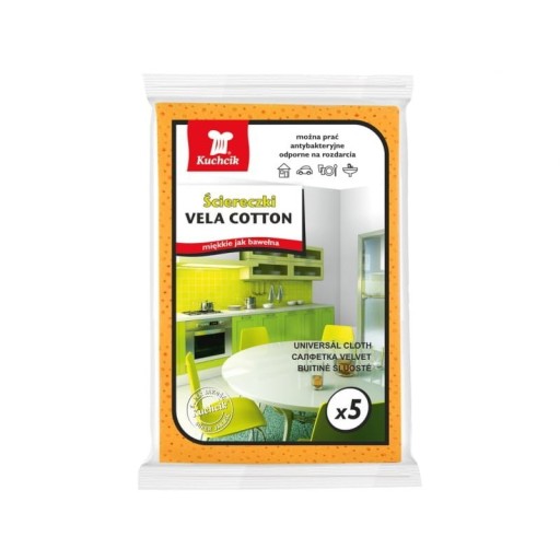 SCIERECZKI VELA COTTON 5SZT