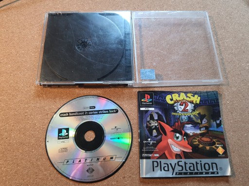 Crash Bandicoot 2 Cortex Strikes Back Platynowa EN