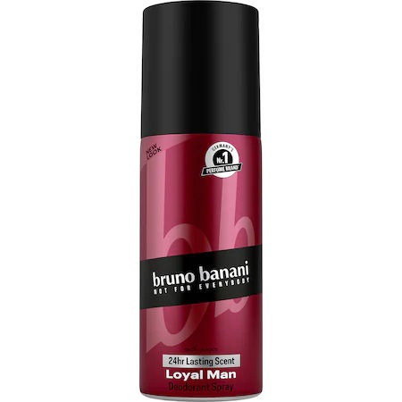 BRUNO BANANI Loyal Man Dezodorant dla mężczyzn spray Zapach 150ml