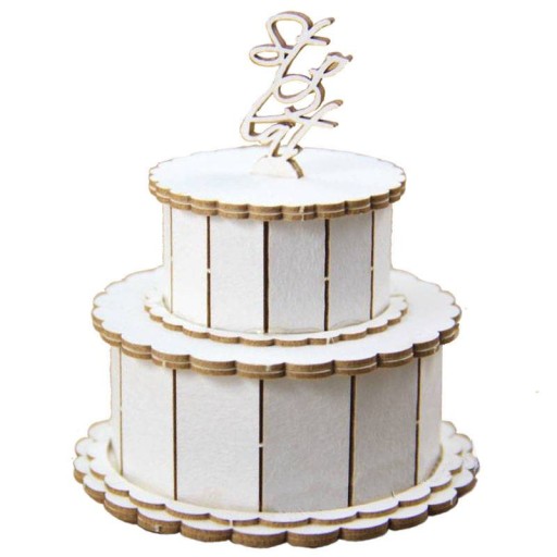 Tekturka TORT 3D do exploding boxa urodziny
