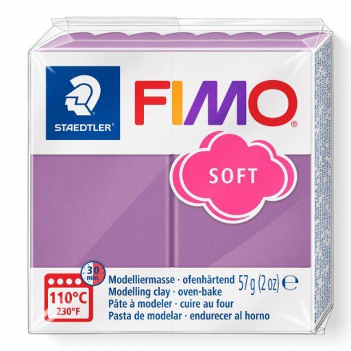 Modelina FIMO Soft 57g, T60 shake jagodowy