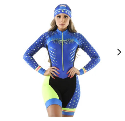 2024 Duna Pro Damski zestaw do jazdy triathlonowej na krótką przejażdżkę