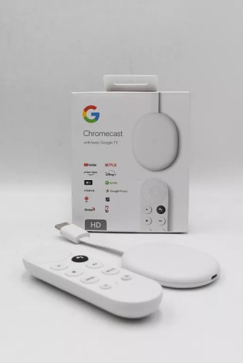 GOOGLE CHROMECAST 4.0 SMART TV WYBIERANIE GŁOSOWE