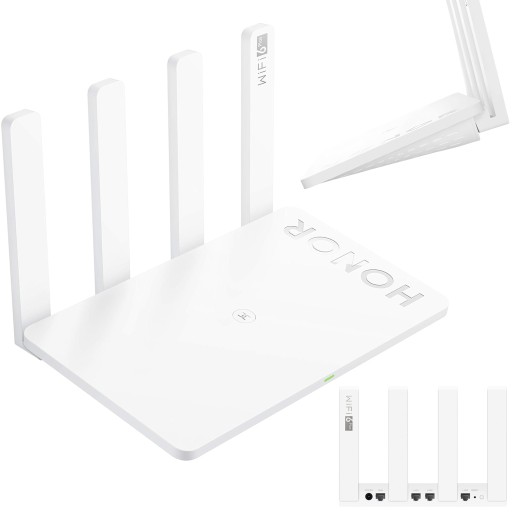 Router Honor Router 3 Wi-Fi 6 2.4/5 GHz biały