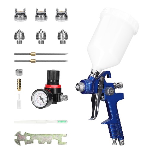 HVLP Car Paint Spraying Tool Set 600CC Large