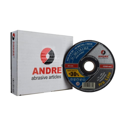 TARCZA DO CIĘCIA ANDRE M INOX 41 125X1,6 25szt