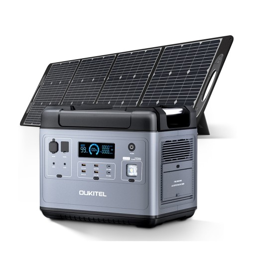 2000W PRZENOŚNA ELEKTROWNIA 200W PANEL SŁONECZNY