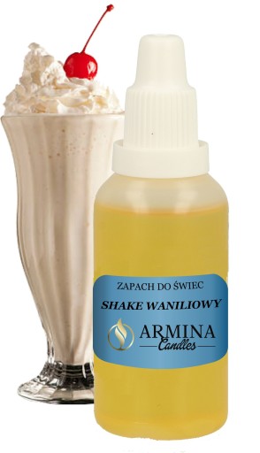 ZAPACH DO ŚWIEC PARAFINY SHAKE WANILIOWY 30 ML