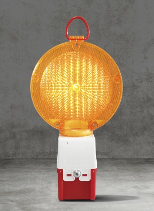 Lampa drogowa ostrzegawcza zmierzchowa, Monolight FL błysk, dwustronna