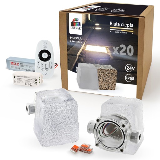 20x Kostka Brukowa LED LedBruk 24V Piccola-B BC