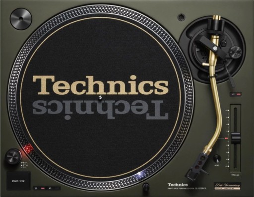 Technics SL-1200M7LEG Green 50 Years Anniversary Limited Edition