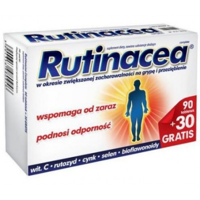 RUTINACEA COMPLETE - 120 tabletek (90+30)