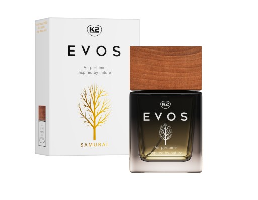 K2 ZAPACH EVOS SAMURAI PERFUMY DO SAMOCHODU 50ML