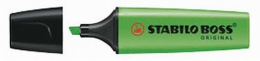 ZAKREŚLACZ STABILO BOSS ORIGINAL ZIELONY FLUO.