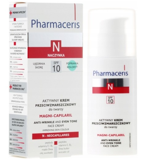 Pharmaceris N Magni-Capilaril SPF10 krem do twarzy
