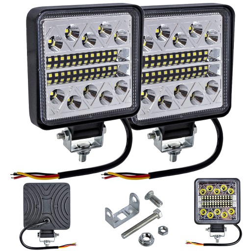 Lampa robocza halogen LED CREE 12V 24V 102W 2 szt.